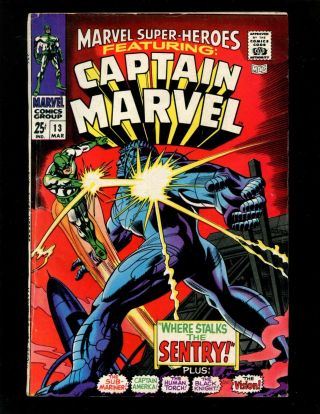 Marvel - Heroes 13 Fn - 1st Carol Danvers (ms Marvel) 2nd Captain Marvel