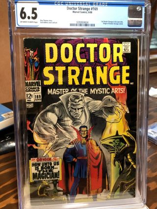 Doctor Strange 169 Cgc 6.  5 1968,  Ow/w Pages
