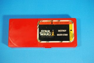 Vintage Star Wars Movie Viewer Cassette Destroy Death Star Kenner