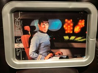 Vintage Star Trek The Motion Picture Metal Tv Tray 1979 Paramount Pictures Spock