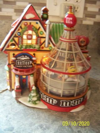 Dept 56 North Pole Series M&m’s Candy Factory 56773 Box Is Torn,  Factory