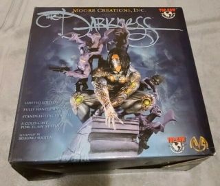 The Darkness 14.  5 " Statue From Moore Creations Top Cow 1196 Of 3000