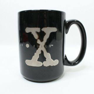 Vintage 90s X Files Coffee Mug Tv Show Movie The X - Files Truth Is Out There Cup