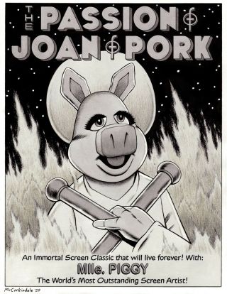 Arthouse Muppets: Miss Piggy In The Passion Of Joan Of Pork