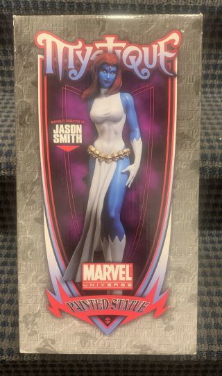 2010 Mystique Painted Statue,  Bowen Designs,  Marvel U,  Over 12” By Jason Smith