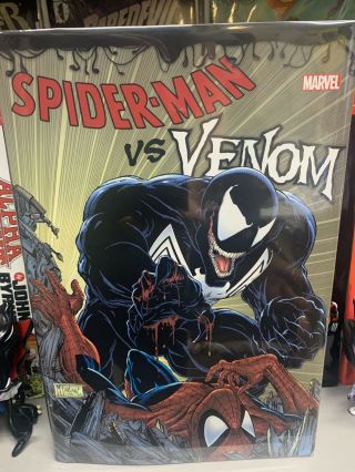 Spider - Man Vs Venom Omnibus Hc Todd Mcfarlane Marvel Hc Hard Cover Unread