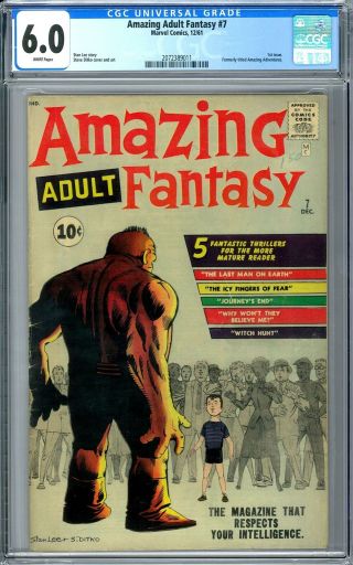 Adult Fantasy 7 Cgc 6.  0 (w) 1st Issue