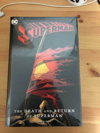 The Death And Return Of Superman Omnibus Edition Not Batman Dc Comics