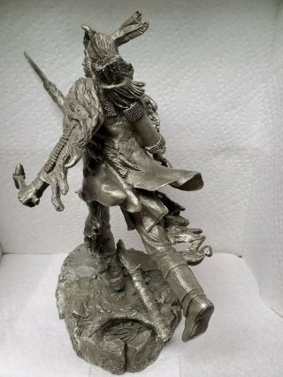 Crow Scout by JIM PONTER PEWTER Franklin 2