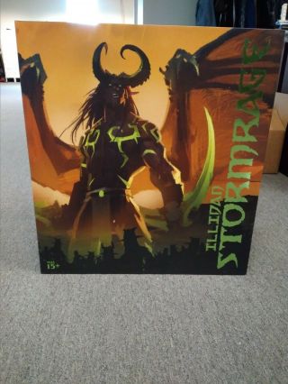 Illidan Stormrage Official World Of Warcraft 24 " Statue Blizzard Wow