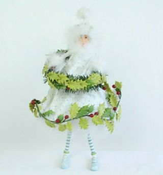 Dept 56 Krinkles 14 " Floral Fairy Figure Patience Brewster Ornament Tree Topper