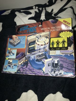 Vtg Star Trek Medical Tricorder Innerspace Playset Playmates 1995 Box