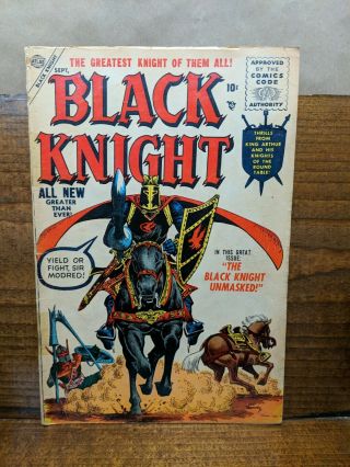 Black Knight 3 Atlas Sept 1955 Stan Lee Maneely Goldberg Simek Marvel