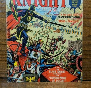 BLACK KNIGHT 2 (Atlas,  1955) Stan Lee Joe Maneely 