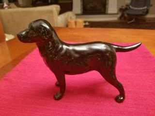 Royal Doulton Black Labrador Dog Figurine Cond