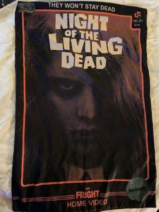 Loot Fright Night Of The Living Dead Pillowcase