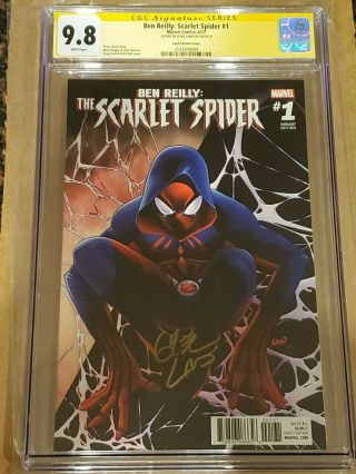 Ben Reilly 1 1:25 Land Variant Cgc 9.  8 Ss,  Ppss 13 Cgc 9.  8 Ss Lee Weeks