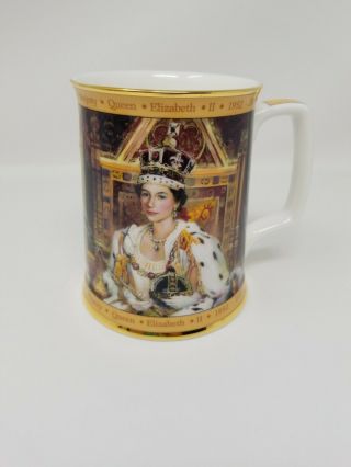 Royal Doulton Queen Elizabeth Golden Jubilee Tankard Limited Edition 727