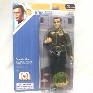 2018 Marty Abrams Star Trek Mego Retro Series 8 " Figure Captain Kirk