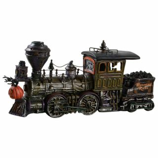 Department 56 Snow Village Halloween Haunted Rails Engine & Coal Car 7196720