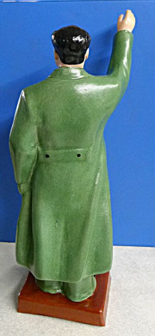 Chinese Cultural Revolution Chairman Mao Porcelain Statue 11 