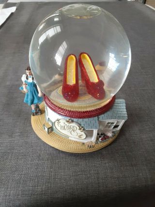 Sfmusic Co.  The Wizard Of Oz Ruby Slippers Water/snow Globe