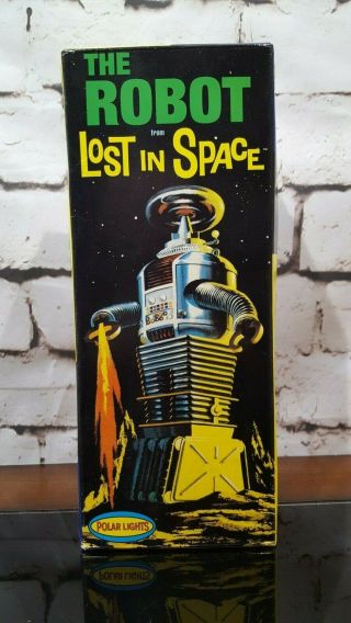 The Robot From Lost In Space Plastic Model Kit Polar Lights 1997 Complete