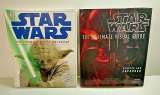 Star Wars: The Ultimate Visual Guide & Complete Visual Dictionary Books - Lucas