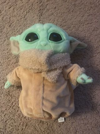 Mattel Star Wars The Child Baby Yoda The Mandalorian Plush 8 " Disney Nwt
