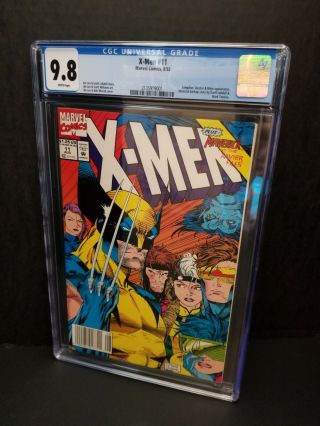 X - Men 11 Cgc 9.  8 Newsstand,  Jim Lee (marvel 8/92) Longshot,  Dazzler & Mojo App.