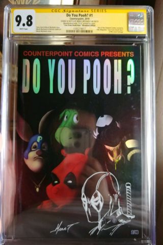 Do You Pooh? Vibe Live From Death Row Cover Cgc 9.  8 Remarked By Marat