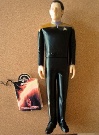 1994 Applause Star Trek Next Generation Lt Commander Data 9.  5 " Action Figure