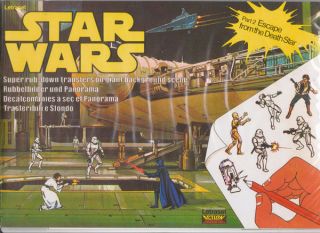 Star Wars Uk Letraset Rub - On Transfer Series 2: Escape From The Death Star