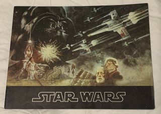 Vintage 1977 Star Wars Souvenir Book A Hope George Lucas Program Great Shape