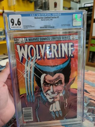 Wolverine 1 Limited Series Cgc 9.  6 Marvel Comics First Solo Fresh Grade/plastic