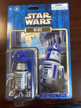 Disney Parks Star Wars R5 - D23 Droid Factory Rare Build A Droid Figure R5 D23