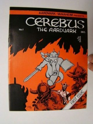 1977 Cerebus The Aardvark 1 Counterfeit Dave Sim Art Vf/nm