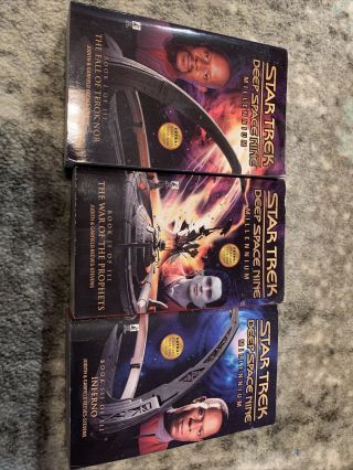 Star Trek Deep Space Nine: Millennium Series - Complete 3 Book Set - Pb