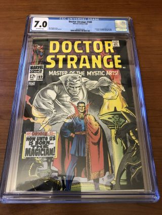 Marvel Comics Doctor Strange 169 Cgc 7.  0 1st App Doctor Strange