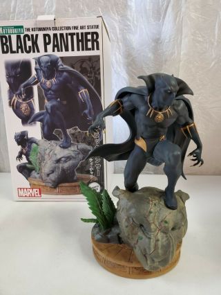 Kotobukiya Black Panther Fine Art Statue 2086/3000 Full Size
