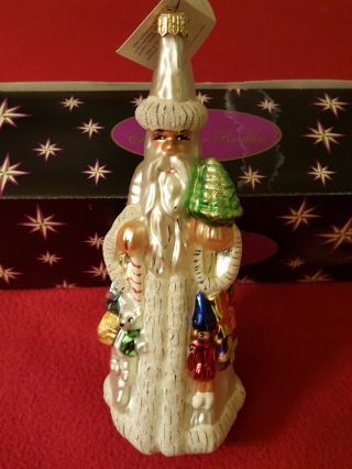 Vintage Christopher Radko Christmas Ornament " Father Christmas " 1996 - Retired