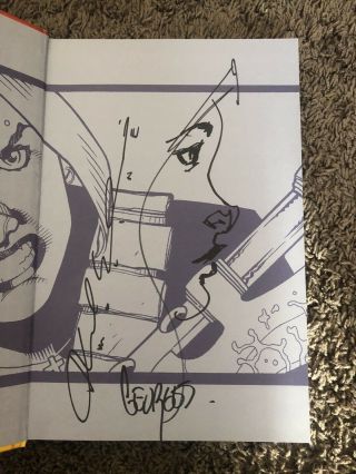 BUFFY THE VAMPIRE SLAYER Season 9 Volume 2 Library Edition AUTOGRAPHED SKETCHED 2