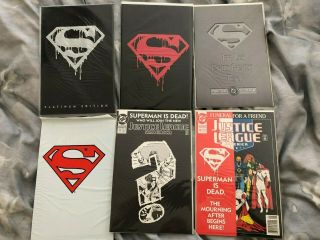 Death Of Superman/funeral For A Friend/reign Of The Supermen Comics Plus