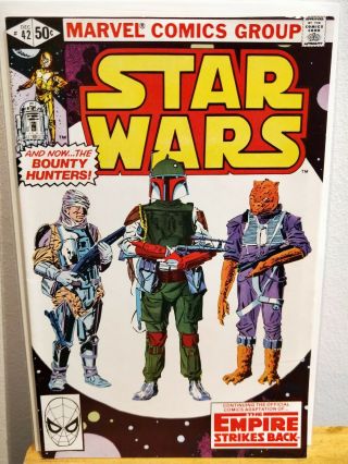 Star Wars 42 (marvel) First Appearance Of Boba Fett And Yoda - Key