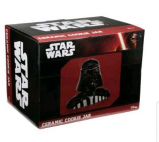 Star Wars Darth Vader Ceramic Cookie Jar - Disney - Collectible -
