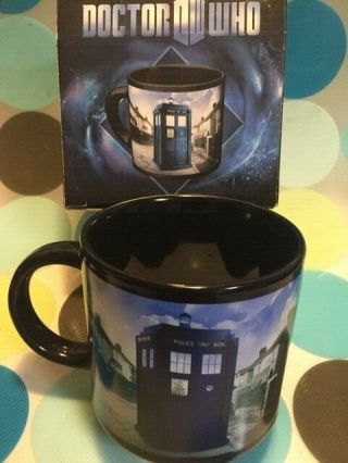 Doctor Who Disappearing Tardis Coffee Mug - - Ships