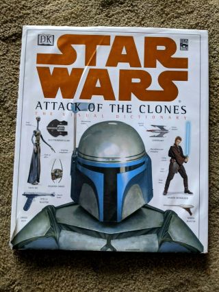 Star Wars Attack Of The Clones The Visual Dictionary,  2002,  Dk Publishing