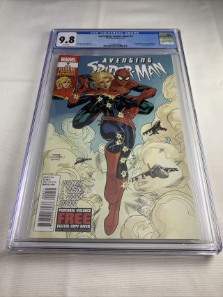 Avenging Spider - Man 9 Marvel Comics 2012 Cgc 9.  8 1st Captain Marvel