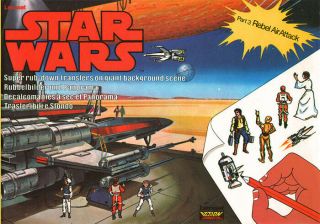 Star Wars Uk Letraset Rub - On Transfer Series 3: Rebel Air Attack