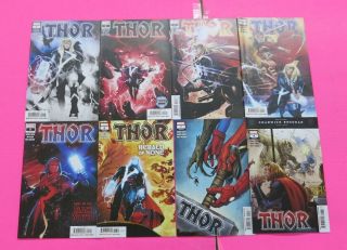 Thor 1,  2,  3,  4,  5,  6,  7,  8 Comic Vol 6 1st Prints Cates Marvel 2020 Black Winter